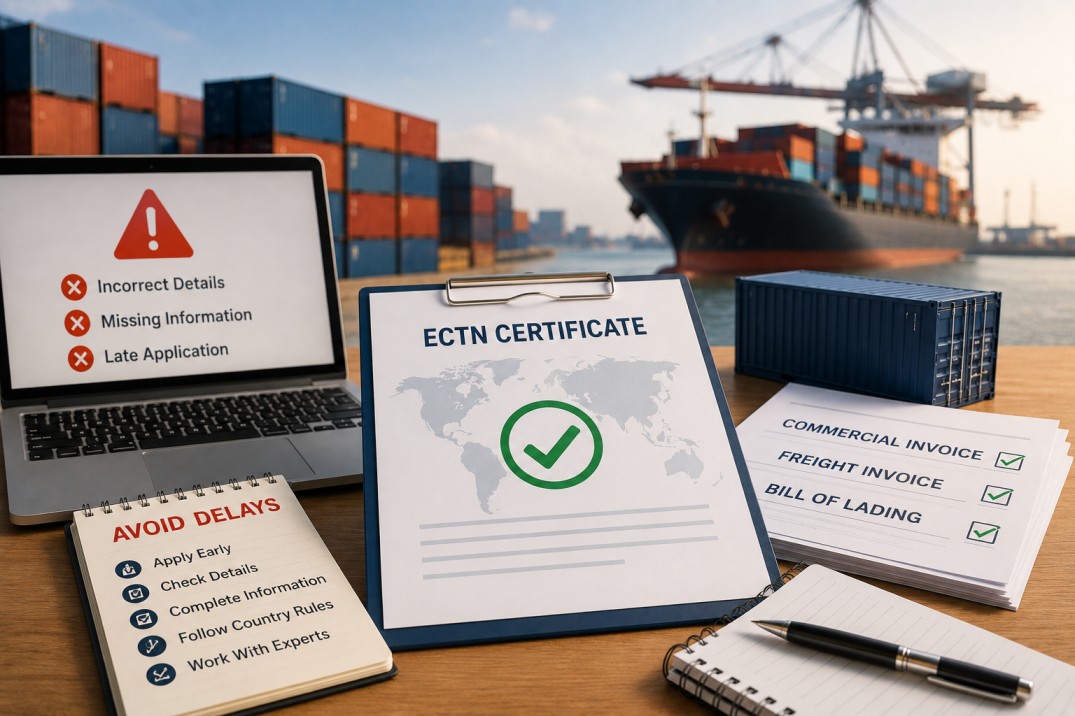 Common ECTN Mistakes That Delay Your Shipment (And How to Avoid Them)