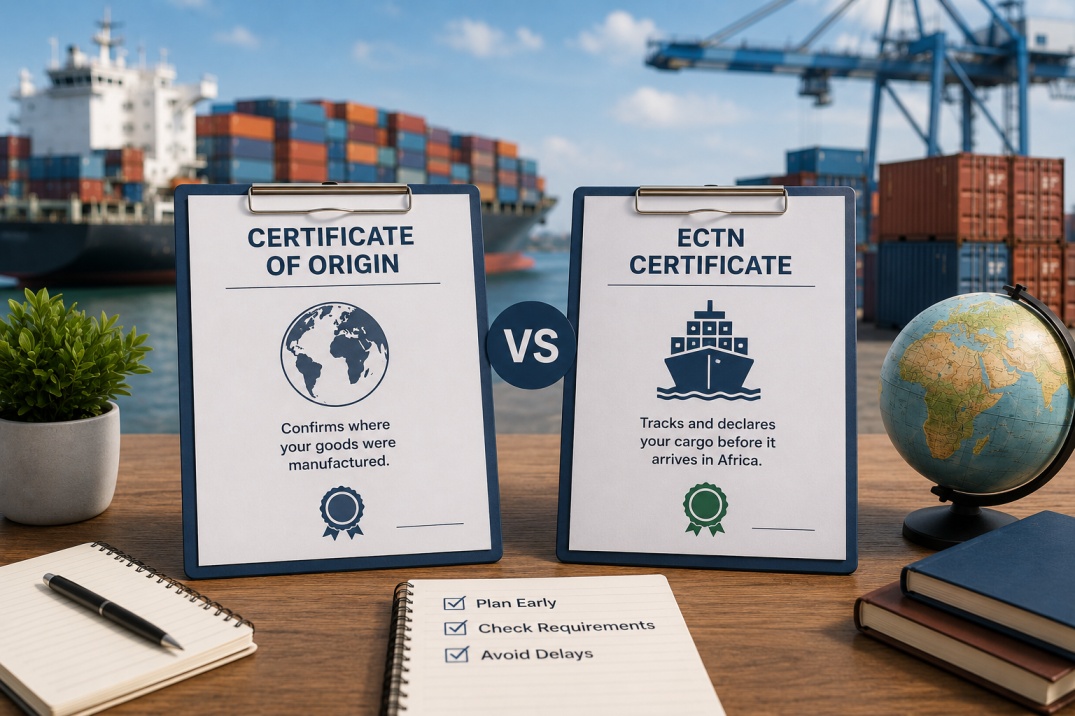 ECTN vs Certificate of Origin: What's the Difference and Do You Need Both?